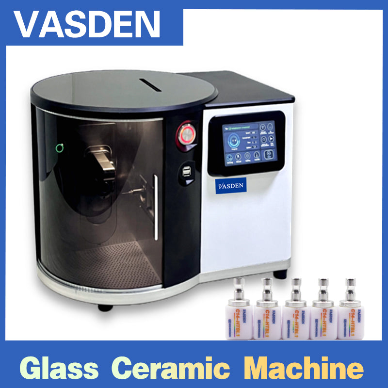 VAS-350D Glass Ceramic Milling Machine Dental CADCAM Lithium Disilicate Cutting Equipment