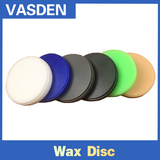 Dental CAD/CAM WAX Disk 98mm Open System 100% Wax 6 Colors