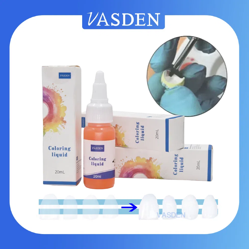 Dental Stain And Glazing Paste For Zirconia Tooth Dental Coloring liquid 20ml