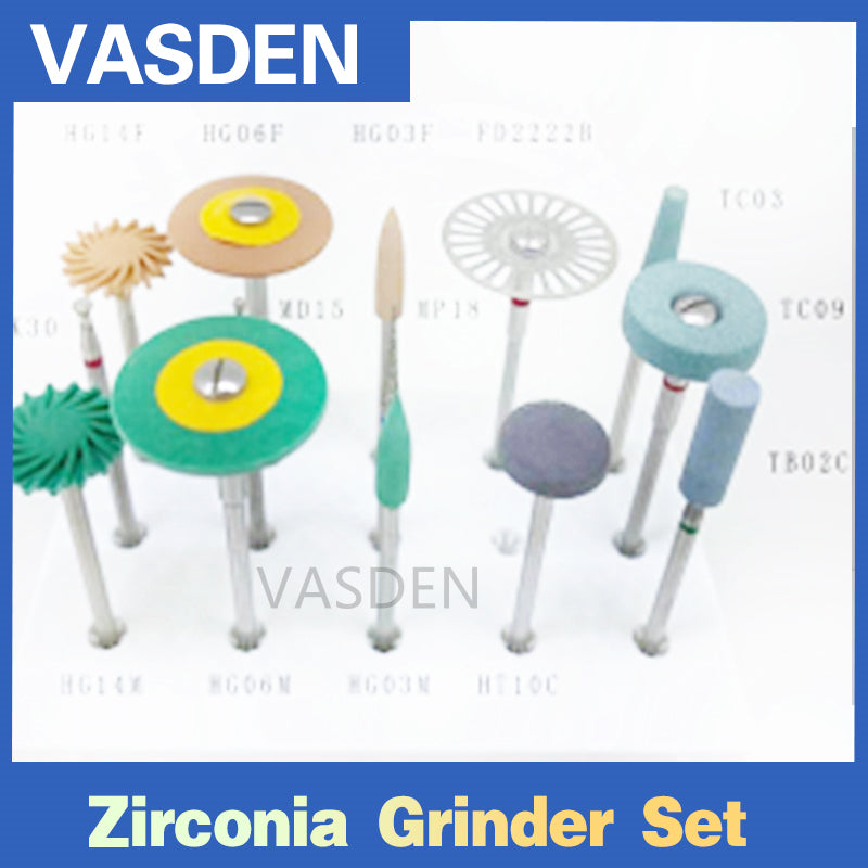 Zirconia Tool Set HP010-1 Zirconia turning stone Rubber polishing head