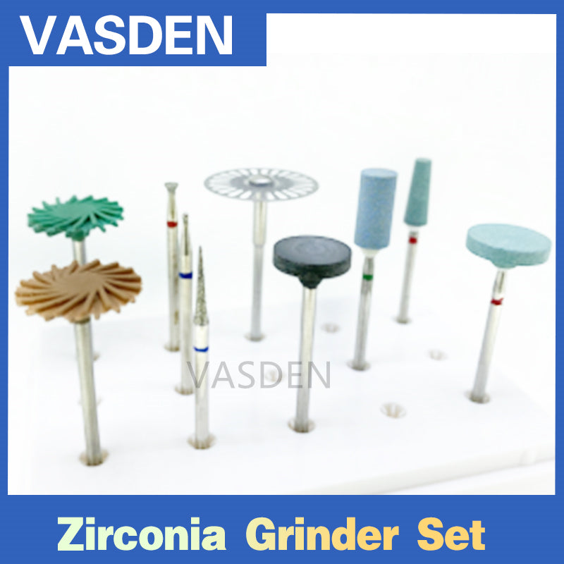 Zirconia Tool Set HP010-2 Rubber polishing head