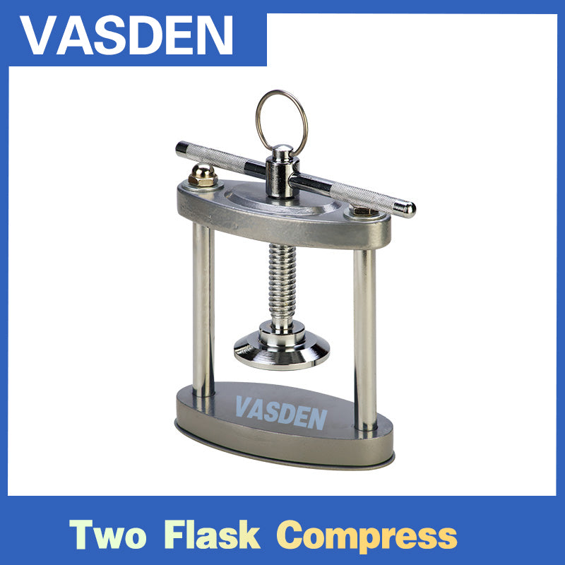 Dental manual two-tube aluminum compression aluminum barrel press