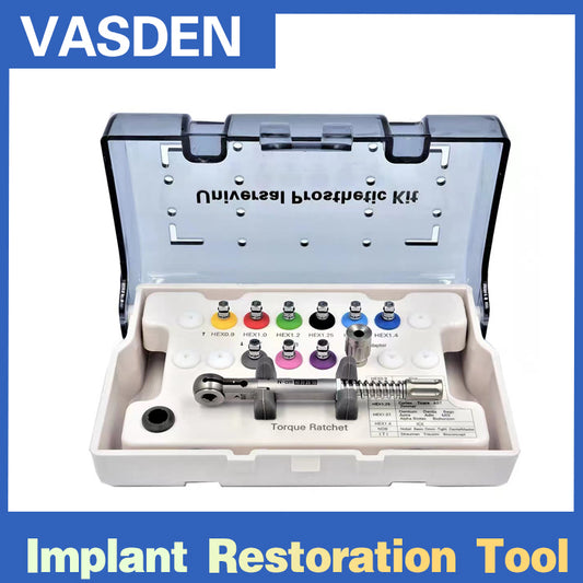 Dentist Tools Restoration Kit Universal Wrench Screwdriver Torque Ratchet