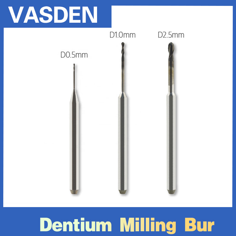 Dentium Mechine DC Zirconia Diamond Coating Milling Burs For CADCAM