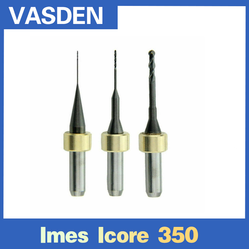 Imes-Icore 350i Mechine DLC PMMA Diamond Coating Milling Burs For CADCAM