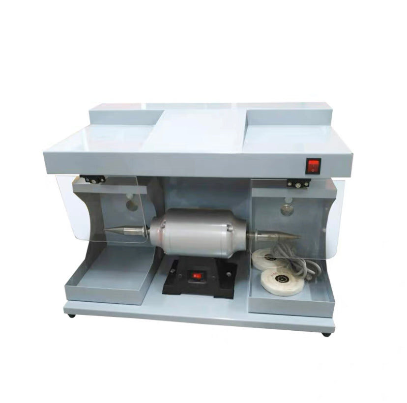 Dental double-head double-sided polishing machine