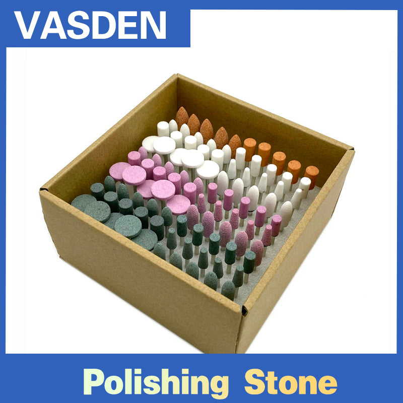 ZS100 Hot HP Mounted Stones Mixed 100pcs/set Four color polishing wheel